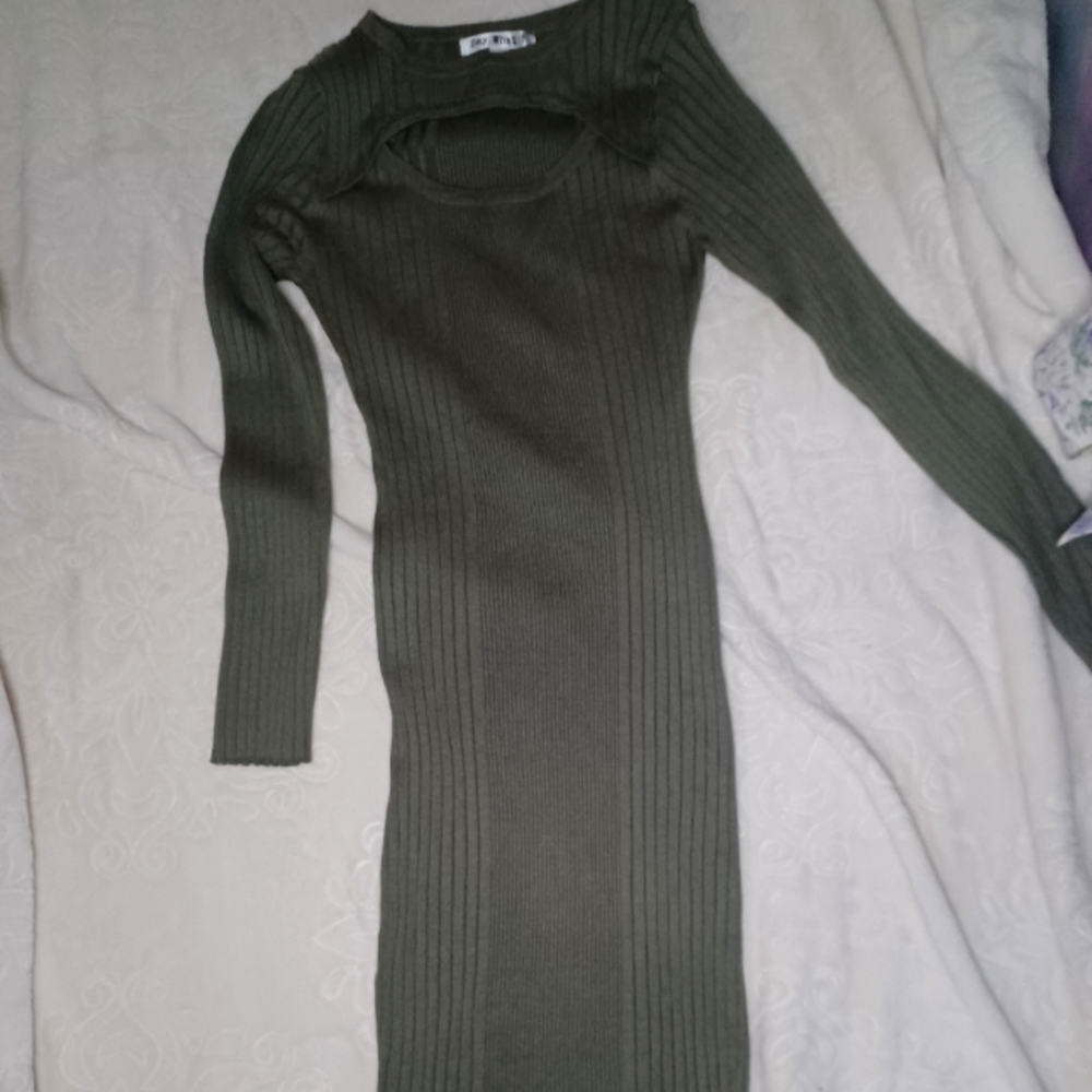 Sweater midi dress